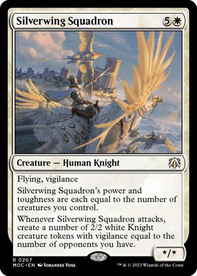 Magic: The Gathering - Commander: March of the Machine - Silverwing Squadron - Normal