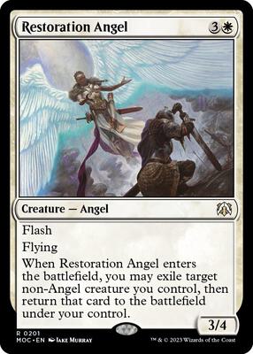 Magic: The Gathering - Commander: March of the Machine - Restoration Angel - Normal