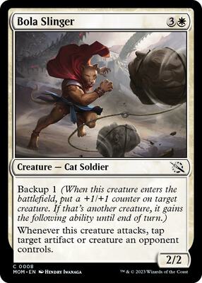 Magic: The Gathering - March of the Machine - Bola Slinger - Normal