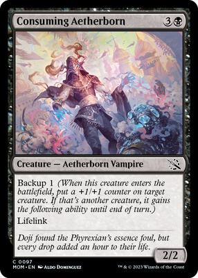 Magic: The Gathering - March of the Machine - Consuming Aetherborn - Foil