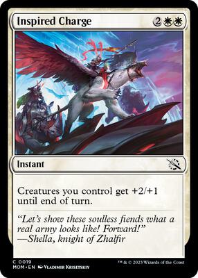 Magic: The Gathering - March of the Machine - Inspired Charge - Normal