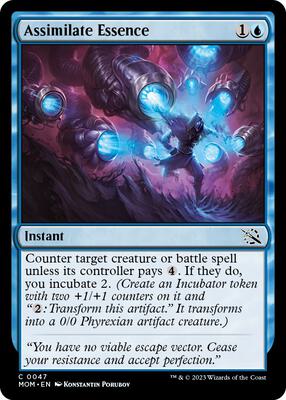 Magic: The Gathering - March of the Machine - Assimilate Essence - Foil