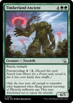 Magic: The Gathering - March of the Machine - Timberland Ancient - Normal