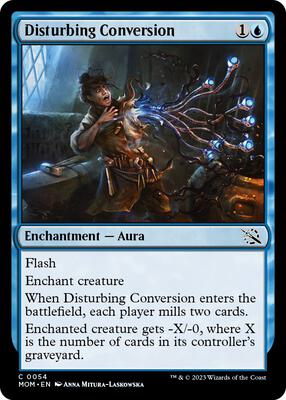Magic: The Gathering - March of the Machine - Disturbing Conversion - Normal