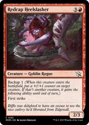 Magic: The Gathering - March of the Machine - Redcap Heelslasher - Foil