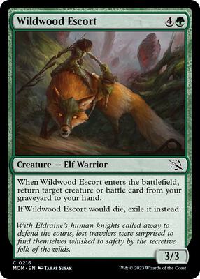 Magic: The Gathering - March of the Machine - Wildwood Escort - Normal