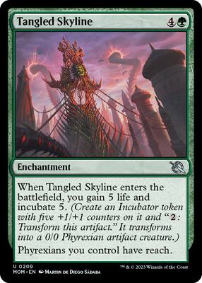 Magic: The Gathering - March of the Machine - Tangled Skyline - Normal