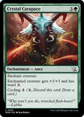 Magic: The Gathering - March of the Machine - Crystal Carapace - Foil