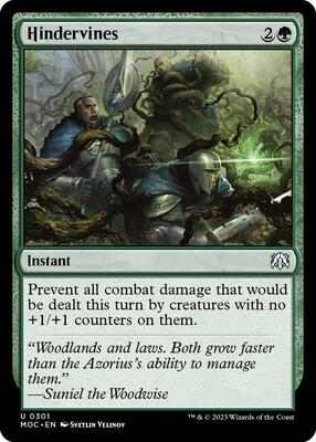 Magic: The Gathering - Commander: March of the Machine - Hindervines - Normal