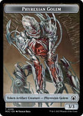 Magic: The Gathering - Commander: March of the Machine - Phyrexian Golem // Phyrexian Horror Double-sided Token - Normal