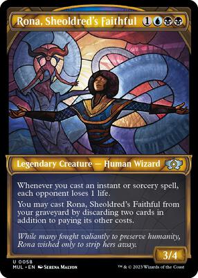 Magic: The Gathering - March of the Machine: Multiverse Legends - Rona, Sheoldred's Faithful - Normal
