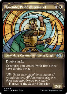 Magic: The Gathering - March of the Machine: Multiverse Legends - Kwende, Pride of Femeref - Normal