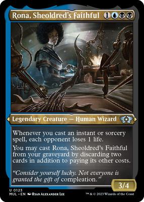 Magic: The Gathering - March of the Machine: Multiverse Legends - Rona, Sheoldred's Faithful (Foil Etched) - Foil