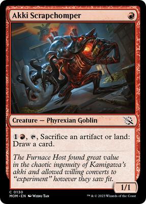 Magic: The Gathering - March of the Machine - Akki Scrapchomper - Normal