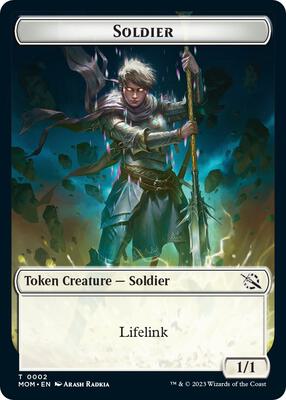 Magic: The Gathering - March of the Machine - Soldier Token - Normal