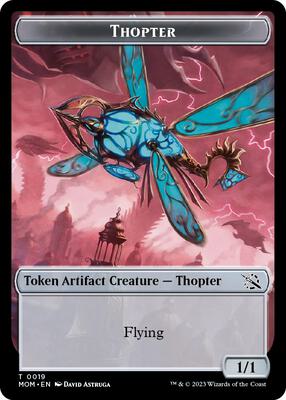 Magic: The Gathering - March of the Machine - Thopter Token - Normal