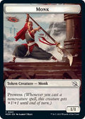 Magic: The Gathering - March of the Machine - Monk Token - Normal