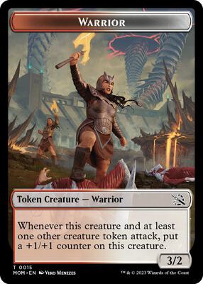 Magic: The Gathering - March of the Machine - Warrior Token - Normal
