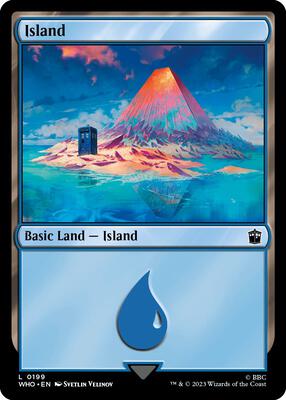 Magic: The Gathering - Universes Beyond: Doctor Who - Island (0199) - Normal