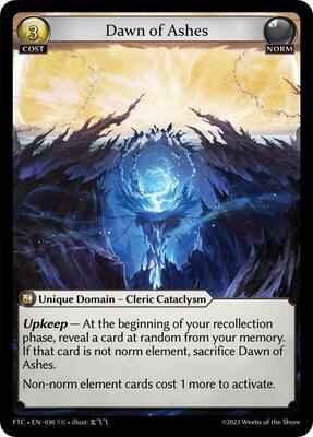Grand Archive TCG - Fractured Crown - Dawn of Ashes - 30 - Normal
