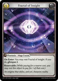Grand Archive TCG - Fractured Crown - Fractal of Insight - 33 - Normal