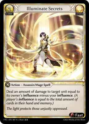 Grand Archive TCG - Fractured Crown - Illuminate Secrets - 87 - Normal