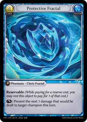 Grand Archive TCG - Fractured Crown - Protective Fractal - 67 - Normal