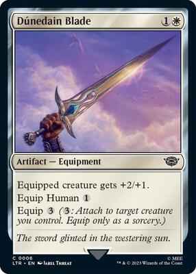 Magic: The Gathering - Universes Beyond: The Lord of the Rings: Tales of Middle-earth - Dunedain Blade - Common - Normal