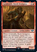 Magic: The Gathering - Universes Beyond: The Lord of the Rings: Tales of Middle-earth - Grishnakh, Brash Instigator - Uncommon - Normal