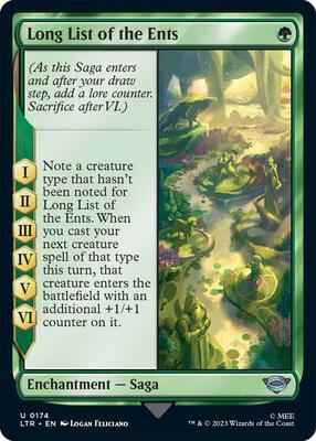 Magic: The Gathering - Universes Beyond: The Lord of the Rings: Tales of Middle-earth - Long List of the Ents - Uncommon - Normal