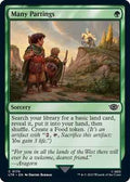 Magic: The Gathering - Universes Beyond: The Lord of the Rings: Tales of Middle-earth - Many Partings - Common - Foil