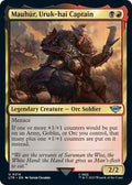 Magic: The Gathering - Universes Beyond: The Lord of the Rings: Tales of Middle-earth - Mauhur, Uruk-hai Captain - Uncommon - Normal