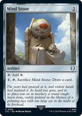 Magic: The Gathering - Commander: The Lord of the Rings: Tales of Middle-earth - Mind Stone - Uncommon - Normal
