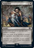 Magic: The Gathering - Universes Beyond: The Lord of the Rings: Tales of Middle-earth - Nasty End - Common - Foil