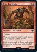 Magic: The Gathering - Universes Beyond: The Lord of the Rings: Tales of Middle-earth - Olog-hai Crusher - Common - Normal