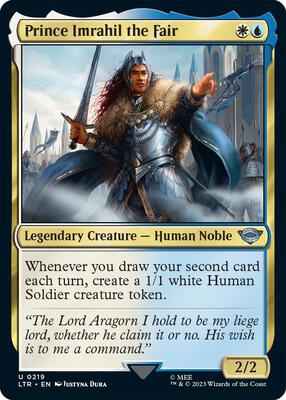 Magic: The Gathering - Universes Beyond: The Lord of the Rings: Tales of Middle-earth - Prince Imrahil the Fair - Uncommon - Normal