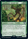 Magic: The Gathering - Universes Beyond: The Lord of the Rings: Tales of Middle-earth - Quickbeam, Upstart Ent - Uncommon - Normal