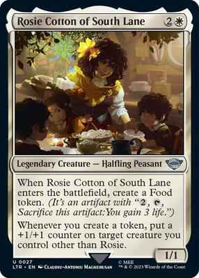 Magic: The Gathering - Universes Beyond: The Lord of the Rings: Tales of Middle-earth - Rosie Cotton of South Lane - Uncommon - Normal
