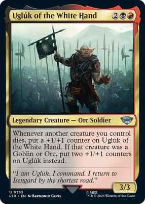 Magic: The Gathering - Universes Beyond: The Lord of the Rings: Tales of Middle-earth - Ugluk of the White Hand - Uncommon - Normal