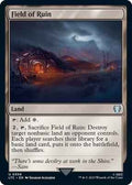 Magic: The Gathering - Commander: The Lord of the Rings: Tales of Middle-earth - Field of Ruin - Uncommon - Normal