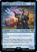 Magic: The Gathering - Universes Beyond: The Lord of the Rings: Tales of Middle-earth - Gandalf, Friend of the Shire - Uncommon - Normal