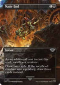 Magic: The Gathering - Universes Beyond: The Lord of the Rings: Tales of Middle-earth - Nasty End (Borderless) - Common - Normal