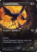 Magic: The Gathering - Universes Beyond: The Lord of the Rings: Tales of Middle-earth - Dunland Crebain (Borderless) - Common - Normal