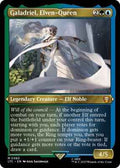 Magic: The Gathering - Commander: The Lord of the Rings: Tales of Middle-earth - Galadriel, Elven-Queen (Display Commander) - Thick Stock - Mythic - Foil