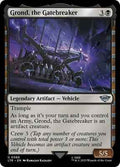 Magic: The Gathering - Universes Beyond: The Lord of the Rings: Tales of Middle-earth - Grond, the Gatebreaker - Uncommon - Normal