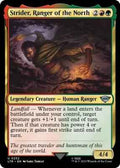 Magic: The Gathering - Universes Beyond: The Lord of the Rings: Tales of Middle-earth - Strider, Ranger of the North - Uncommon - Foil