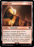 Magic: The Gathering - Universes Beyond: The Lord of the Rings: Tales of Middle-earth - Gimli's Axe - Common - Foil