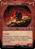 Magic: The Gathering - Universes Beyond: The Lord of the Rings: Tales of Middle-earth - Gimli, Counter of Kills (Showcase) - Uncommon - Normal