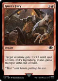 Magic: The Gathering - Universes Beyond: The Lord of the Rings: Tales of Middle-earth - Gimli's Fury - Common - Normal