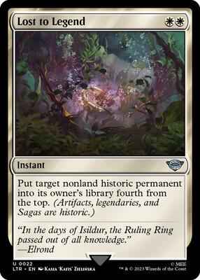 Magic: The Gathering - Universes Beyond: The Lord of the Rings: Tales of Middle-earth - Lost to Legend - Uncommon - Normal